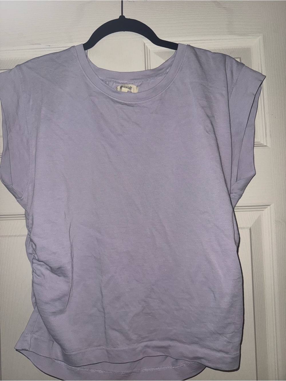 Madewell Lilac Short Sleeve Crew Tee